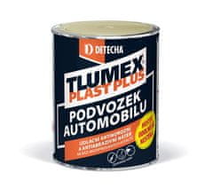 DETECHA Tlumex plast plus - asfaltový, antikorózny, izolačný náter cierny 0,9 kg