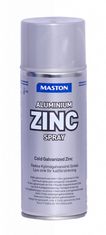 MASTON Spray Aluminium Zinc - zinkový sprej šedý 400 ml