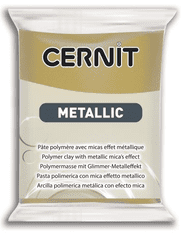 Cernit CERNIT METALLIC - Modelovacia hmota s metalickým efektom 870056055 - zlatá antique 56 g