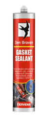 Den Braven GASKET SEALANT- Silikónový tmel na vyššie teploty cervena 280 ml