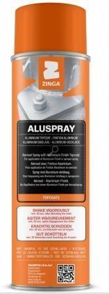 ZINGA Aluspray - metalický lak 500 ml hliníkový