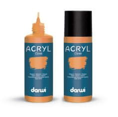 Darwi DARWI ACRYL OPAK - Dekoračná akrylová farba na rôzne povrchy 80 ml 220080752 - oranžová