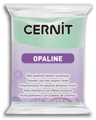 Cernit CERNIT OPALINE - Modelovacia hmota so vzhľadom porcelánu 880056640 - mätová 56 g