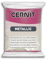 Cernit CERNIT METALLIC - Modelovacia hmota s metalickým efektom 870056460 - purpurová 56 g