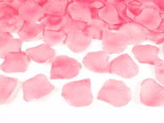 PartyDeco Lupene ruží svetlo ružové 500ks