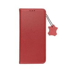 FORCELL Puzdro / obal na Apple iPhone 14 ( 6.1 ) burgundy - kniha Kožené puzdro Forcell SMART PRO