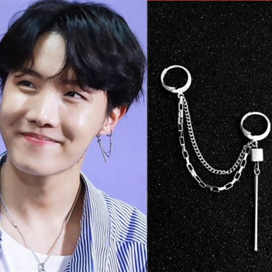 KPOP2EU BTS J-Hope Náušnice - 2 Plug Piercing