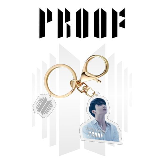 KPOP2EU BTS PROOF Prívesok na kľúče - Jungkook