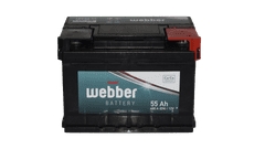 Webber Autobatéria 12V, 55AH, 480A , WA0550