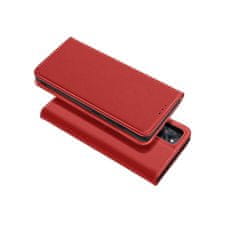 FORCELL Puzdro / obal na Samsung Galaxy S23 červené - kniha Kožené puzdro Forcell