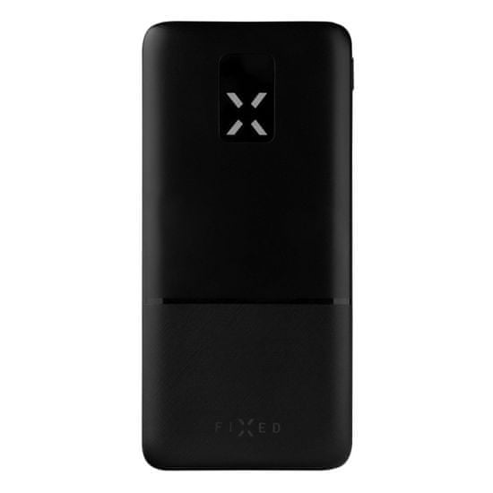 FIXED Powerbanka Zen 20 s LCD displejom a výstupom PD 20 W, 20 000 mAh FIXZEN-20-BK, čierna