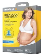 Medela Nočná tehotenská a dojčiaca podprsenka Keep Cool, čierna, M - zánovné
