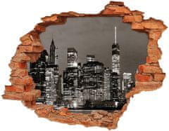 Wallmuralia.sk Diera 3D fototapeta nálepka Manhattan new york city 120x93 cm