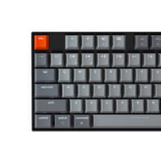 Keychron K8 Mechanická klávesnica, Biela LED dióda, Red Gateron Hot-Swap K8-G1