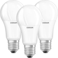 Osram 3x LED žiarovka E27 A60 13W = 100W 1521lm 4000K Neutrálna biela 200°