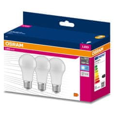 Osram 3x LED žiarovka E27 A60 13W = 100W 1521lm 4000K Neutrálna biela 200°