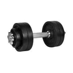 LIFEFIT  Činka nakladacia Lifefit jednoručná 14 kg, 30mm tyč/6x kotúč