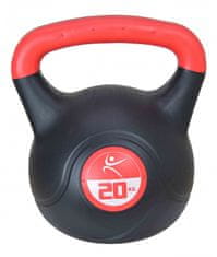 LIFEFIT Činka Kettlebell Vinyl LIIFEFIT 20kg