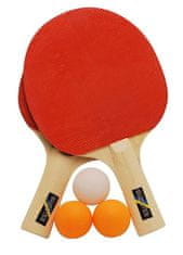 Rulyt Set na pingpong 1ST-01, 2 x raketa, 3 x lopta