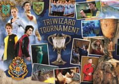 Trefl Puzzle Harry Potter: Turnaj troch kúzelníkov, Metlobal a Rokfort 400 + 500 + 600 dielikov