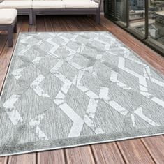 Ayyildiz Kusový koberec Bahama 5158 Grey – na von aj na doma 80x150