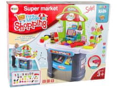 Lean-toys Súprava supermarketov Potraviny pre deti