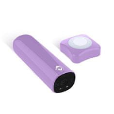 Fun function Dhalia Bullet Vibrator (Purple), silný vibrátor s diaľkovým ovládačom