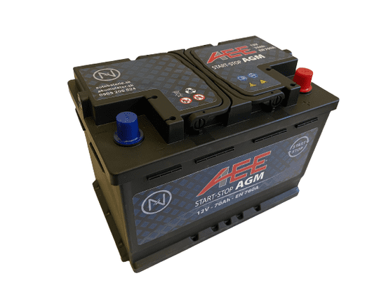 AEE Start & Stop AGM Autobatéria 12V70Ah 760A