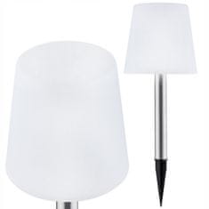 Polux Solárne Záhradné LED Svietidlo RUMBA 41cm 4000K Neutrálna Biela