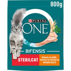 Purina ONE STERILCAT kurča 8x800 g