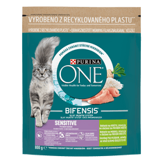 Purina ONE SENSITIVE morka 8x800 g