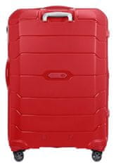 Samsonite Kufor, cestovný kufor na kolieskach Flux SPINNER 81/30 EXP Red