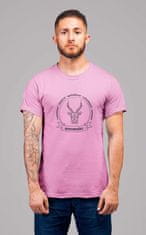 Superpotlac Pánske tričko Kozorožec, Ružová 3XL