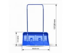 Prosperplast Pluh ARCTIC- modrý 44 x 80 x 127cm