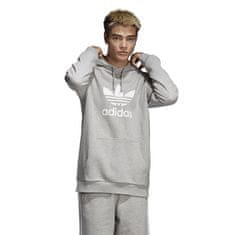 Adidas Mikina sivá 188 - 193 cm/XXL Trefoil Hoodie