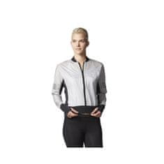 Adidas Mikina sivá 158 - 163 cm/S Adizero Climaproof Jacket W