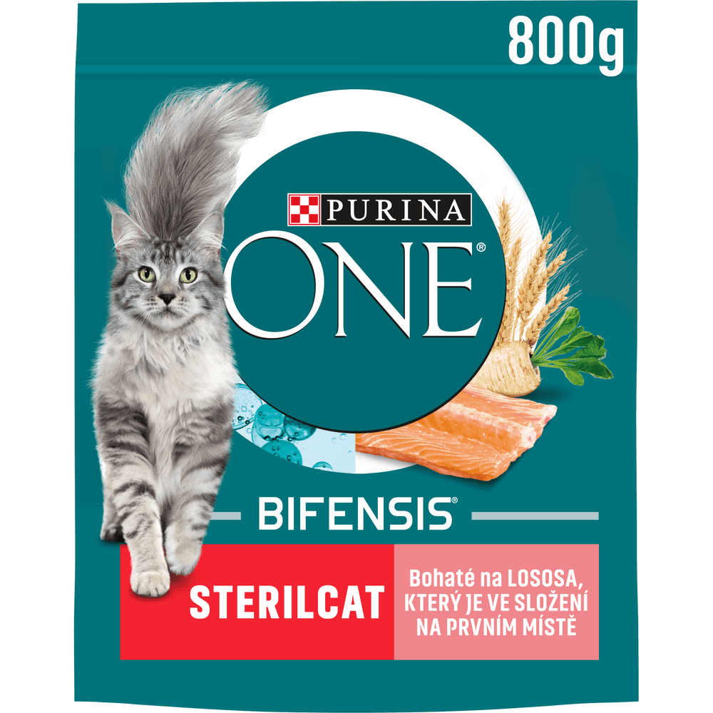 Purina ONE STERILCAT losos 8x800 g