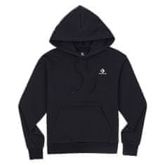 Converse Mikina čierna 158 - 162 cm/XS Embroidered Star Chevron Hoodie