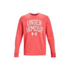 Under Armour Mikina ružová 188 - 192 cm/XL Rival Terry Crew