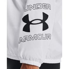 Under Armour Mikina biela 173 - 177 cm/L Woven Graphic Crew