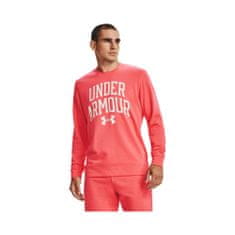 Under Armour Mikina ružová 188 - 192 cm/XL Rival Terry Crew