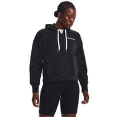 Under Armour Mikina čierna 158 - 162 cm/XS Essential Script FZ Hoodie