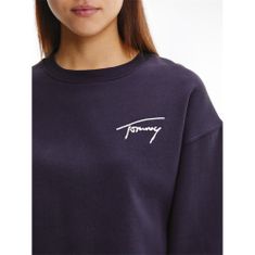 Tommy Hilfiger Mikina tmavomodrá 168 - 172 cm/M Tjw Crop Tommy Signature