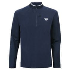 Tecnifibre Mikina tenis tmavomodrá 178 - 182 cm/M Quarter Zip 22