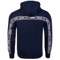 Tommy Hilfiger Mikina tmavomodrá 174 - 178 cm/M Tjm Tommy Tape Hoodie