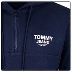 Tommy Hilfiger Mikina tmavomodrá 174 - 178 cm/M Tjm Tommy Tape Hoodie