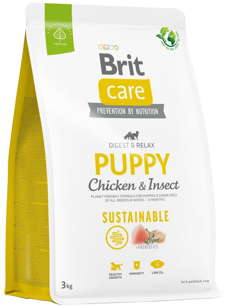 Brit Care Dog Sustainable Puppy, 3 kg