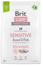 Brit Care Dog Sustainable Sensitive, 3 kg