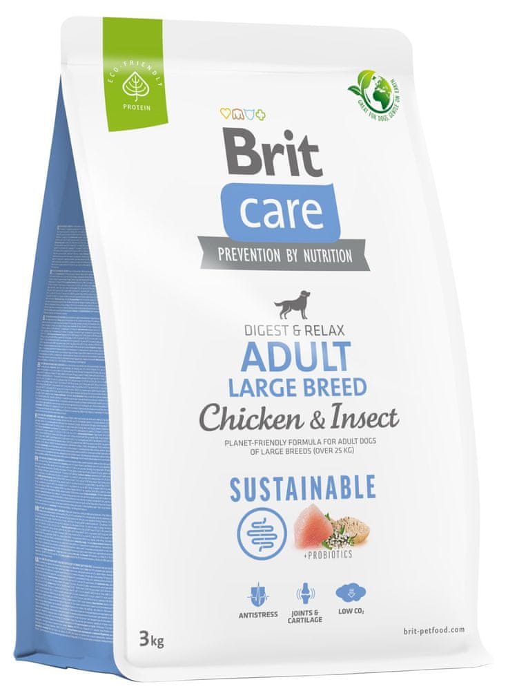 Brit Care Dog Sustainable Adult Large Breed, 3 kg