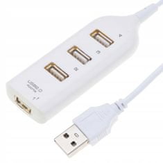 ER4 Rozbočovač usb 4 portový rozbočovač usb 2.0